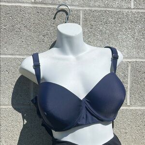 Marilyn Monroe Blue Full-Coverage Bra Intimates